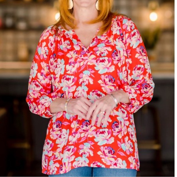 Pioneer Woman Peasant Top - Picture 5 of 11